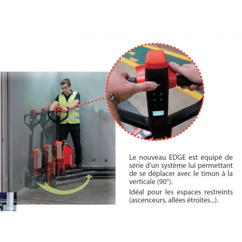 Nouveau transpalette électrique EDGE - 1500 Kg