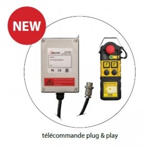 radio commande pour palan électrique 2000 KG en 220V Mono - PALVAC