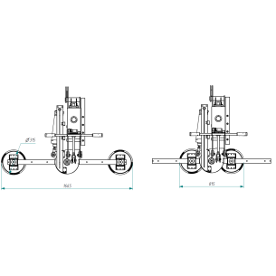 Plan palonnier pneumatique à ventouses PALVAC - VA2 RPBP - Rotation et basculement par vérin