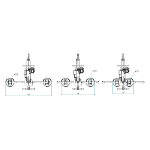 Plan palonnier verre 200 Kg