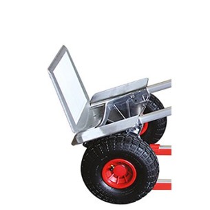 Diable brasseur roues pneumatiques