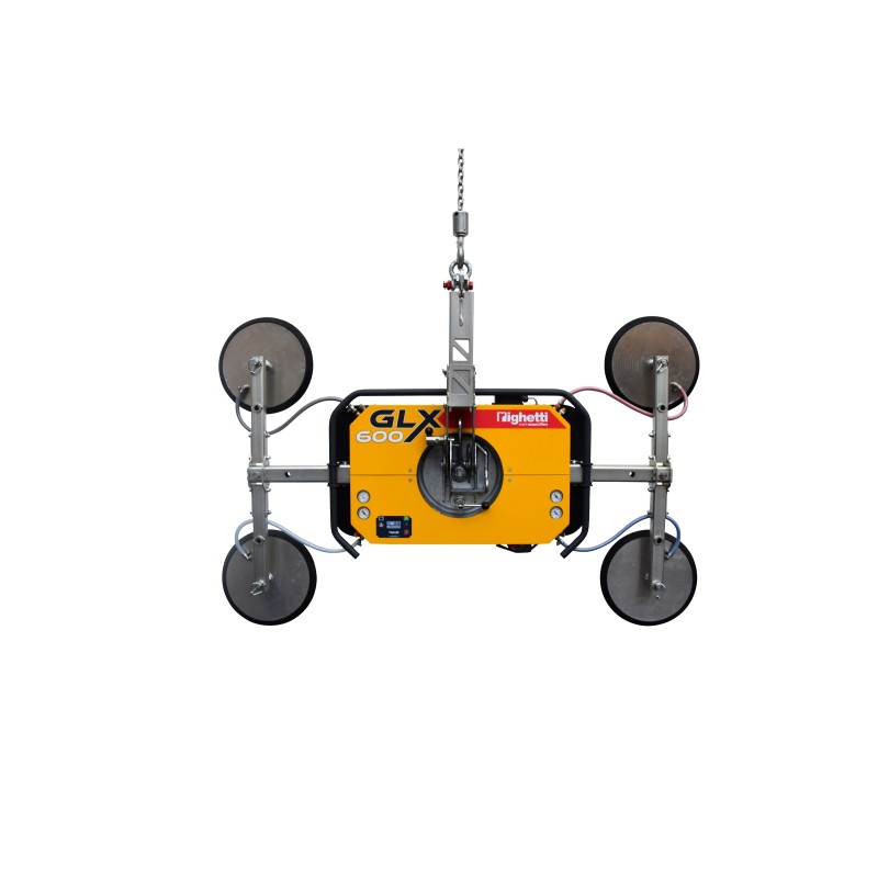 Palonnier autonome modulaire pour la manutention de vitrage sur chantier, capacité 600 Kg - PALVAC
