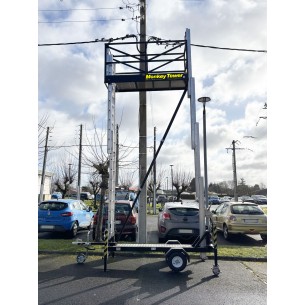 Intervention nacelle ligne haute tension - MONKEYTOWER - PALVAC