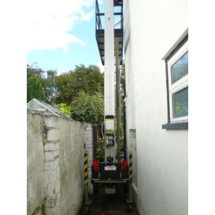 Petit échafaudage tractable - Hauteur de travail 6500 mm - MONKEYTOWER - PALVAC