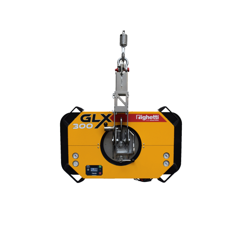 Palonnier à ventouse autonome léger pour la manutention de vitrage sur chantier - palonnier GLX300 - PALVAC