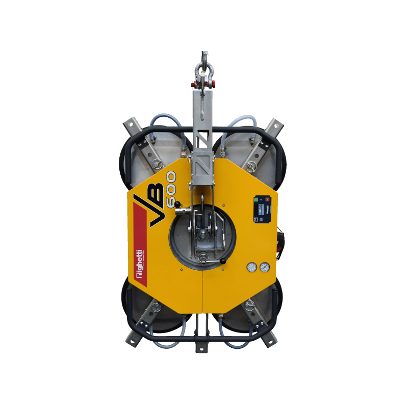 Palonnier autonome modulaire VB600 pour la manutention de vitrage sur chantier, capacité 600 Kg - PALVAC