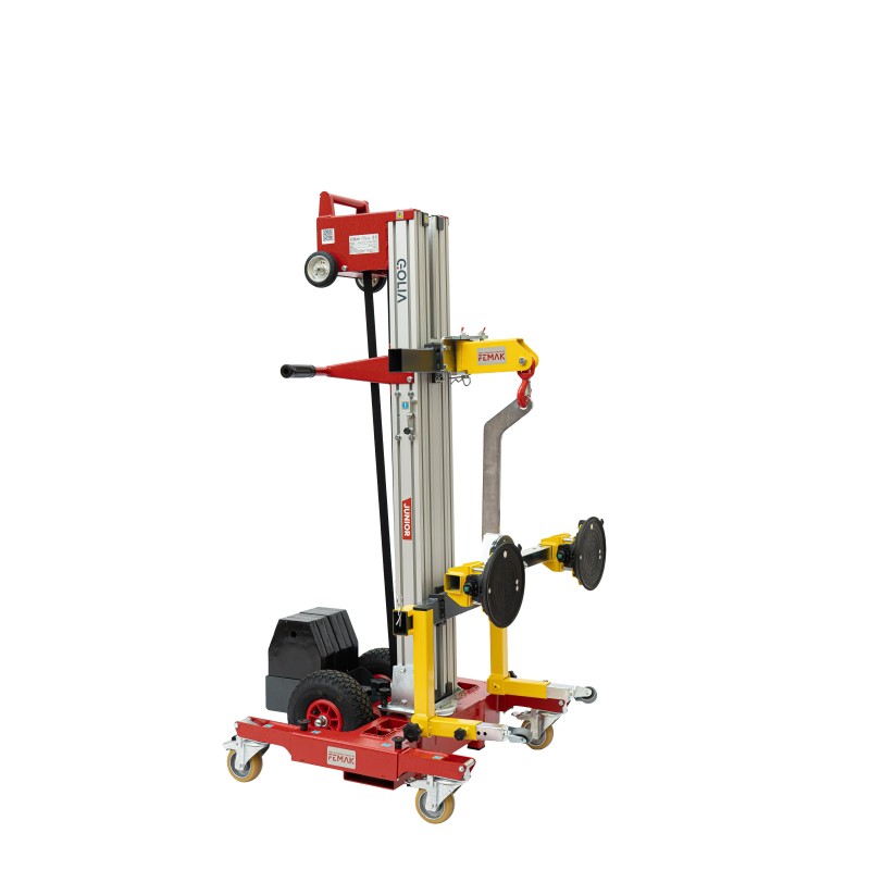 Manipulateur mobile de vitrage JUNIOR - Configuration 100 Kg de capacité