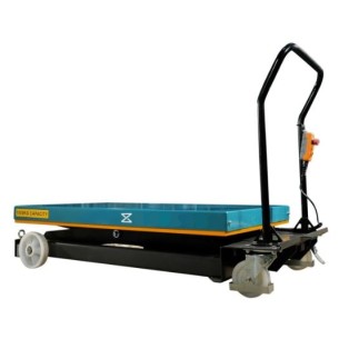 SC1250-SE - Table élévatrice mobile électrique repliée - 1250 kg - PALVAC -