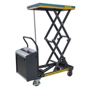 SC125-DE - Table élévatrice mobile électrique haute levée - 125 kg - 1420 mm