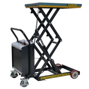 SC300-DE - Table élévatrice mobile double ciseaux électrique - 300 kg - PALVAC