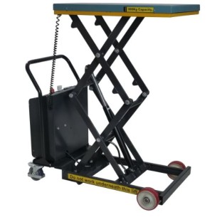 SC300-DE - Table élévatrice mobile  300 Kg électrique haute levée  - PALVAC