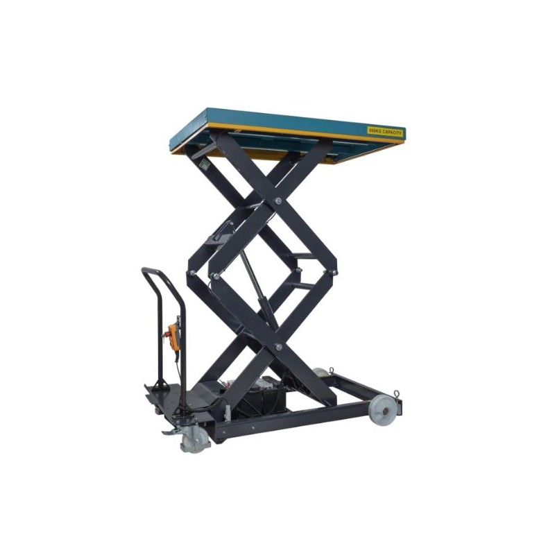 SC500-DE - Table élévatrice mobile électrique haute levée - 500kg - 1900mm - PALVAC