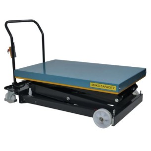 SC500-DE - Table élévatrice mobile électrique double ciseaux - 500kg - hauteur d'élévation 1900mm - PALVAC