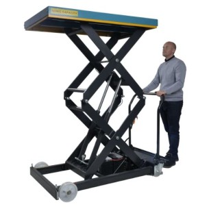 SC800-DE - Table élévatrice mobile électrique double ciseaux - 500kg - 1900mm