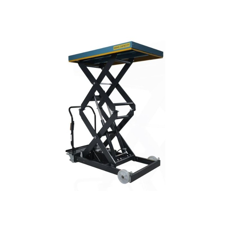 SC800-DE - Table élévatrice mobile électrique double ciseaux - 500kg - hauteur d'élévation 1900mm