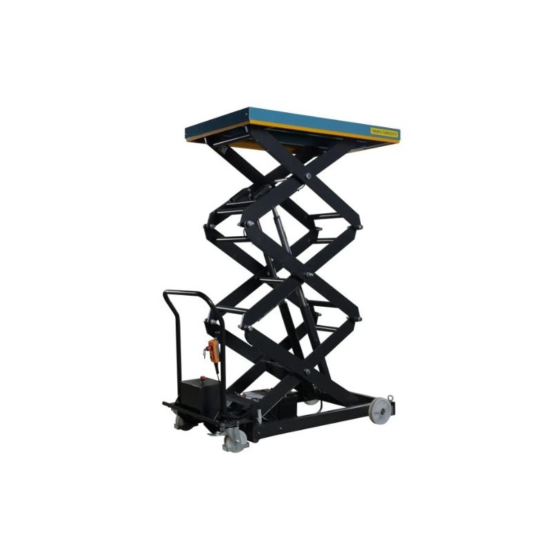 SC500-TE - Table élévatrice mobile 500 Kg électrique triple ciseaux - hauteur d'élévation 2900 mm - PALVAC