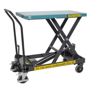 Table élévatrice mobile manuelle - SC300-S-M - 300 KG - PALVAC