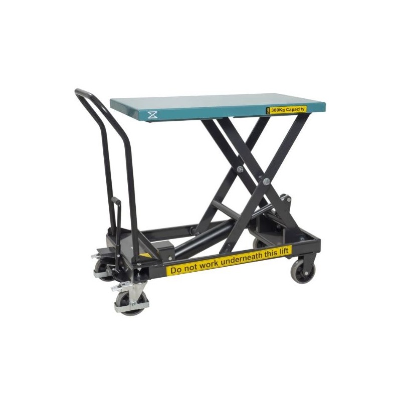 Table élévatrice mobile manuelle - SC300-S-M - 300 KG - PALVAC
