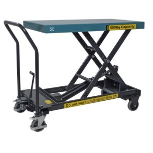 Table élévatrice mobile manuelle - SC500-S-M 500 KG