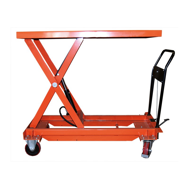 Table élévatrice mobile plateau 1200x800 mm - Capacité 1000 Kg - BS100L - PALVAC