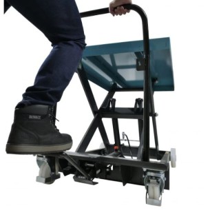 Pédale de commande table élévatrice mobile manuelle capacité 1250 Kg - SC1250 SM - PALVAC