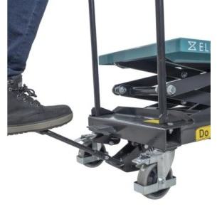 Table élévatrice mobile manuelle double ciseaux - Capacité 125 Kg - SC125 DM