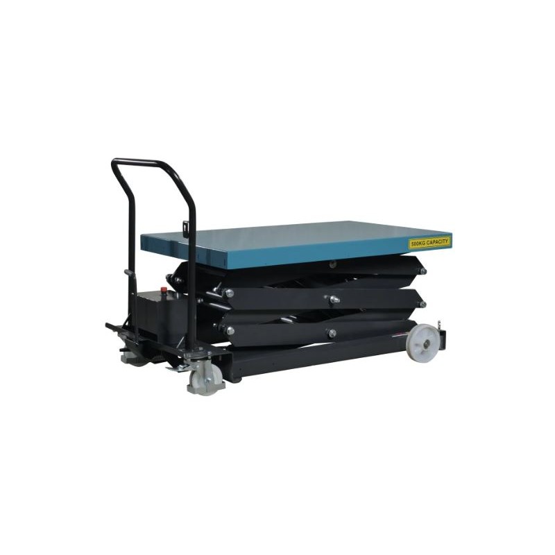 Table élévatrice mobile triple ciseaux SC500TM -  Capacité 500 KG - PALVAC