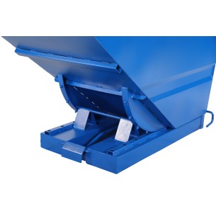 Benne autobasculante pour chariot élévateur, plaque d'auto basculement