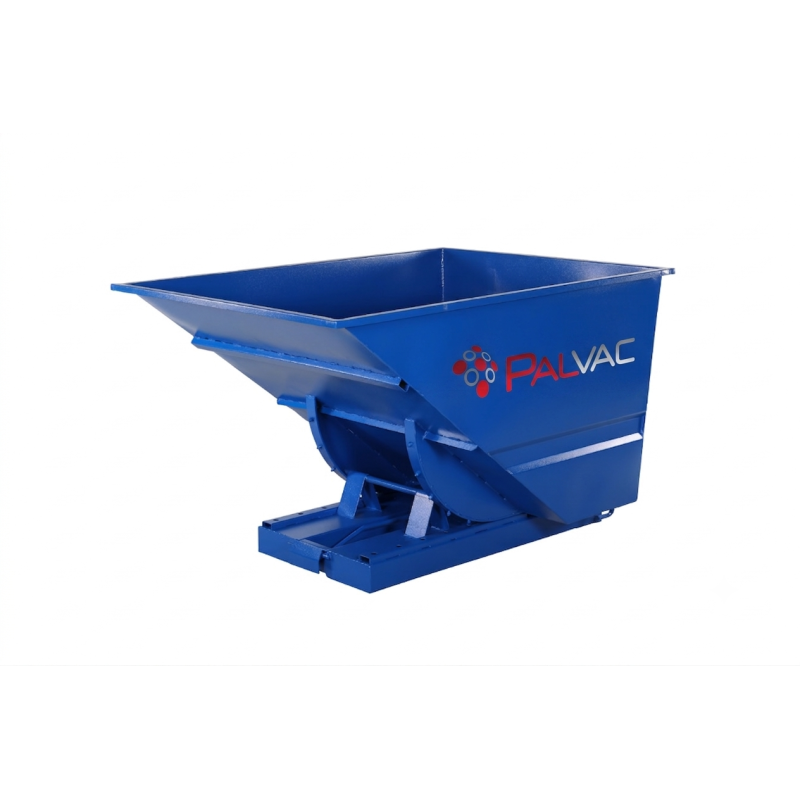 Benne auto-basculante pour déchets TIPPO 1100L - PALVAC