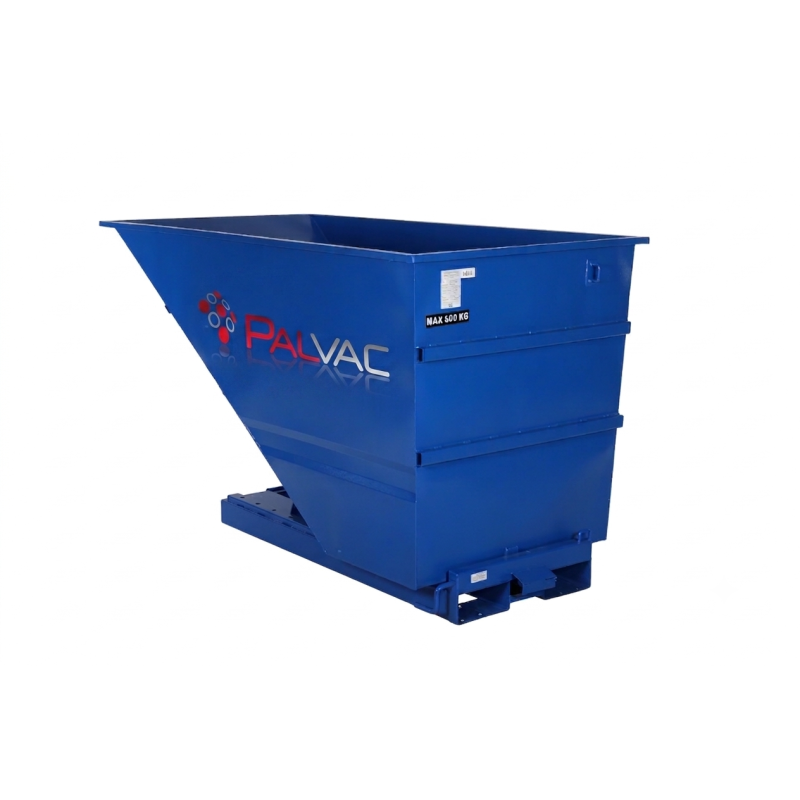 Benne auto basculante pour déchets TIPPO 1600L - PALVAC