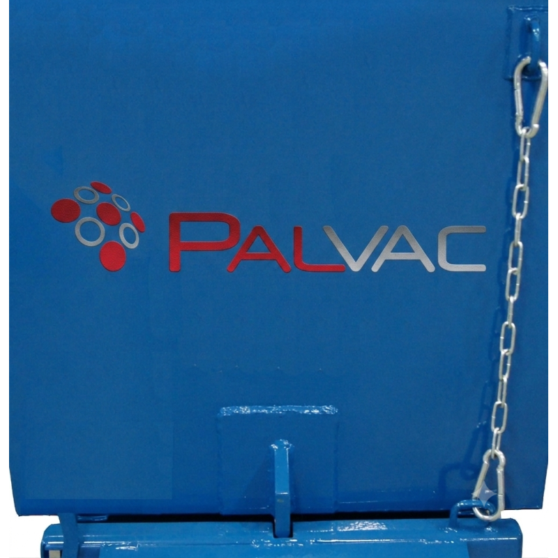 Chaine de sécurité sur benne auto basculante 900 litres - TIPPO 900L - PALVAC