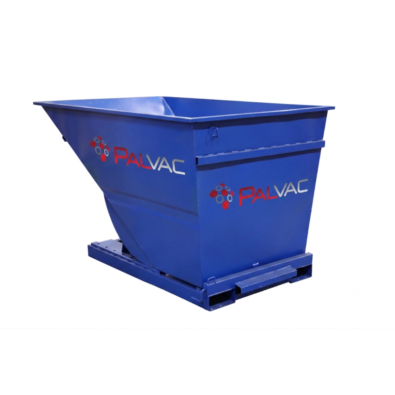 Bac auto-basculante pour déchets TIPPO 2000L - PALVAC