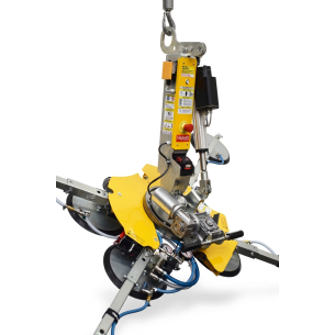 Système de motorisation de la rotation et du basculement, amovible installé  sur palonnier à ventouses VB - PALVAC