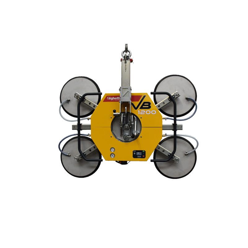 Palonnier à ventouses autonome 1200 Kg pour la manutention de vitrage sur chantier, modulaire - palonnier VB1200 - PALVAC