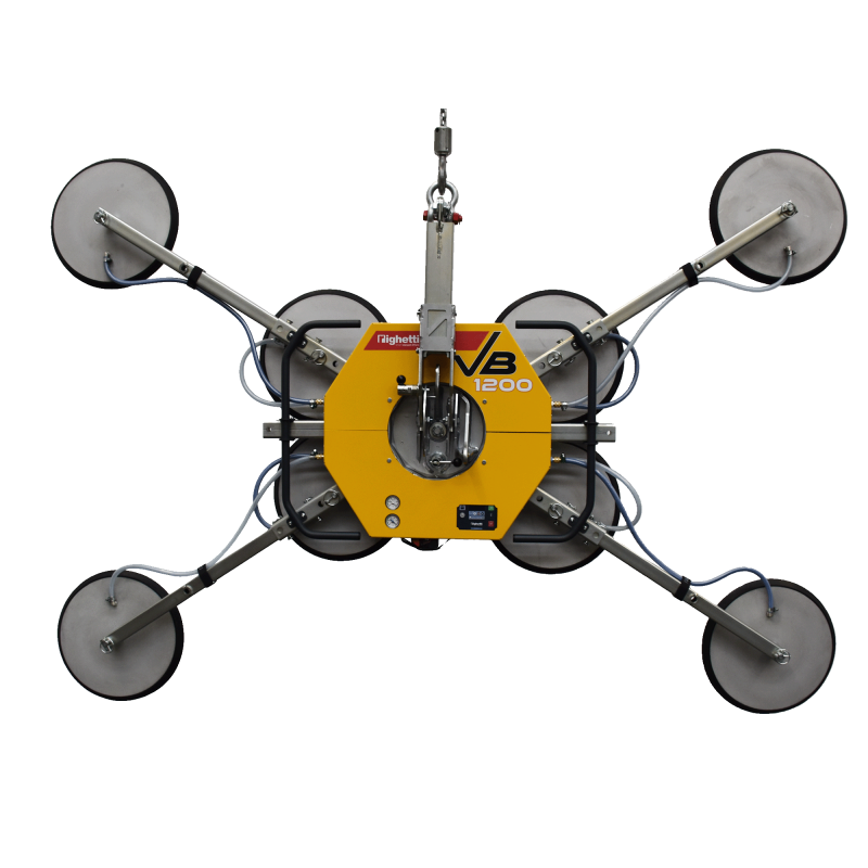 Palonnier à ventouses, autonome pour la manutention de vitrage VB1200 XL - PALVAC