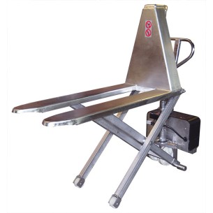 Transpalette inox haute levée 800 mm - PALVAC