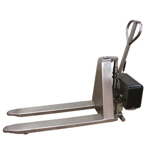 Transpalette inox haute levée 800 mm - PALVAC - HS540E - Position basse