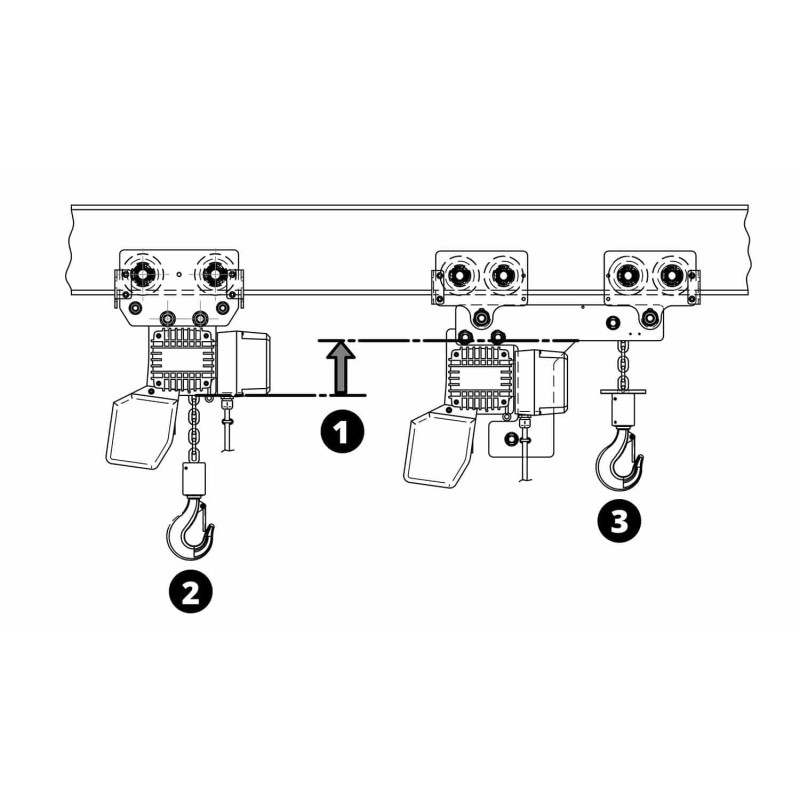 Schéma palan HPR 500 KG