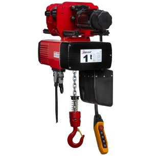 Palan électrique PREMIUM 1000 Kg à chariot électrique DED – PALVAC