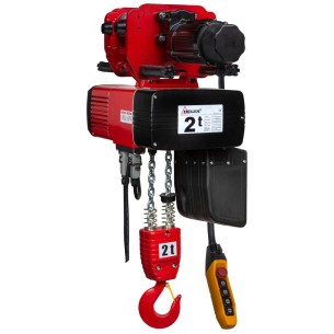 Palan électrique PREMIUM 2000 Kg à chariot électrique DED – PALVAC