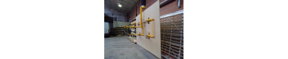 Ventouse de manutention pour poutres/chevrons et panneaux bois