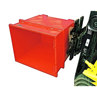 Benne pour chariot élévateur à tête rotative type UC